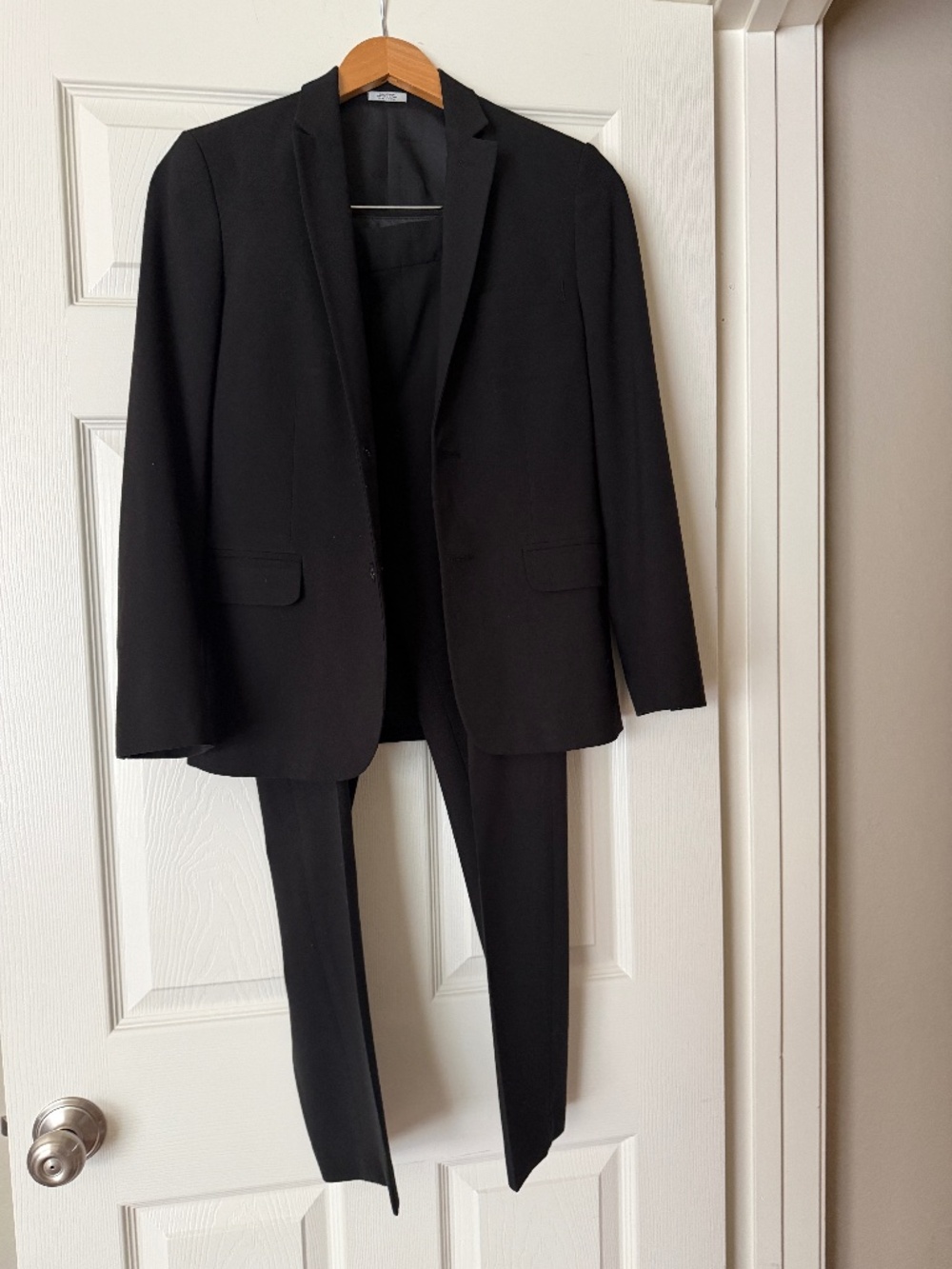 Calvin Klein Boy Black Suit Size 14